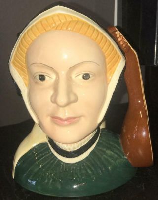 Royal Doulton Character Jane Seymour Large Toby Pitcher D6646
