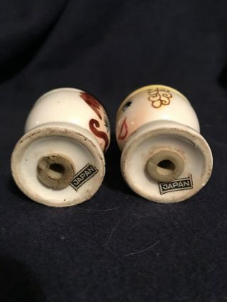 Vintage Egg Cup Couple Salt And Pepper Shakers 5