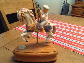 Willits Designs - Music Box With Carousel Horse - Firing 1 Of 712