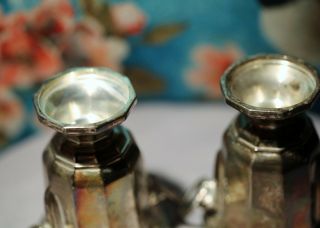 Vintage Silverplated Sheffield Silver Co Candle Votive/Holders 3