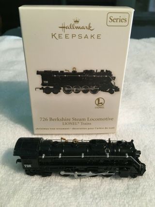 Hallmark Keepsake 726 Berkshire Steam Locomotive Lionel Trains