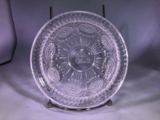 Pioneer Woman Clear Glass Serving Bowl 5”w X 2 1/2” T.