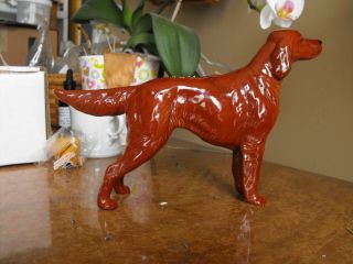 Beswick Sugar Of Wendover Irish Setter 8.  5” Dog Figurine England Nr