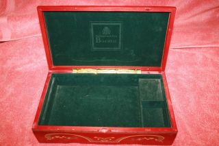 Vintage Princess Marcella Borghese Wood Trinket Music Box 2