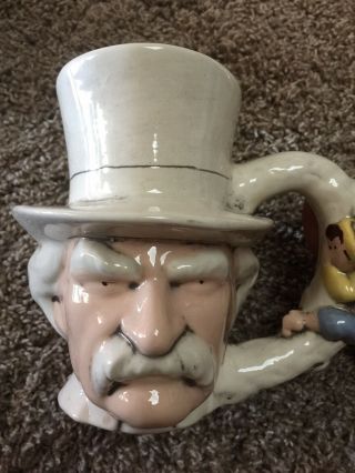 Mark Twain W/ Huck Finn Ceramic Mug By Dawn Creech