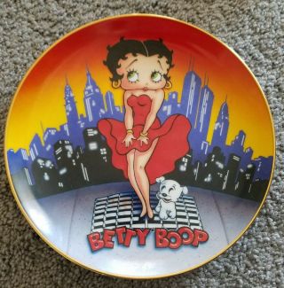 Collector Plate Betty Boop America 
