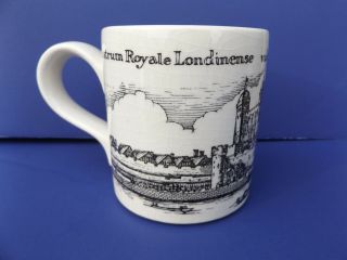 Boncath Pottery Castrum Royale Londinense Vulgo The Tower Of London Cup Mug