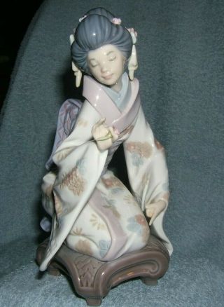 Lladro Japanese Geisha Girl Daisa 1984 Figurine 7 " Kiyokò