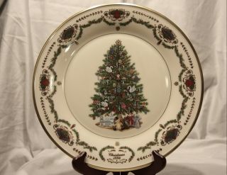 Lenox The Annual Christmas Trees Around The World Collector Plate 1996 Russia