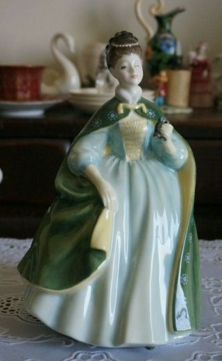 Vintage Royal Doulton Porcelain Figurine Premiere Lady Hn 2343,  England
