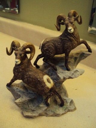 Lenox Bighorn Sheep Wildlife Of The Seven Continents Porcelain Collectible
