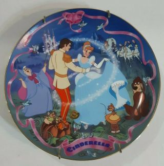 Disney Cinderella Collectors Musical Plate Bradford Exchange