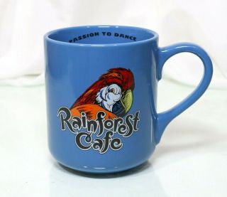 Rainforest Cafe Rio And Frog Cha Cha Downtown Disney Ceramic Coffee Mugs 16 Oz 3