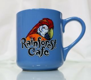 Rainforest Cafe Rio And Frog Cha Cha Downtown Disney Ceramic Coffee Mugs 16 Oz 4