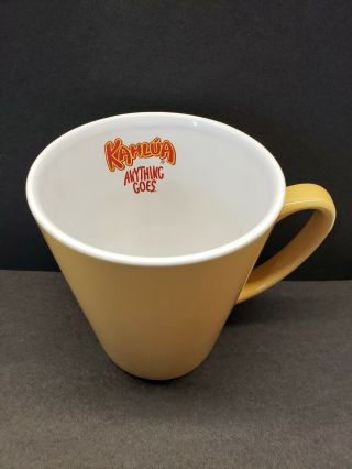 1999 Kahlúa " Anything Goes " Coffee Mug Cup Tea