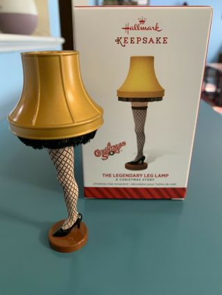 Hallmark Keepsake Ornament The Legendary Leg Lamp A Christmas Story 2014