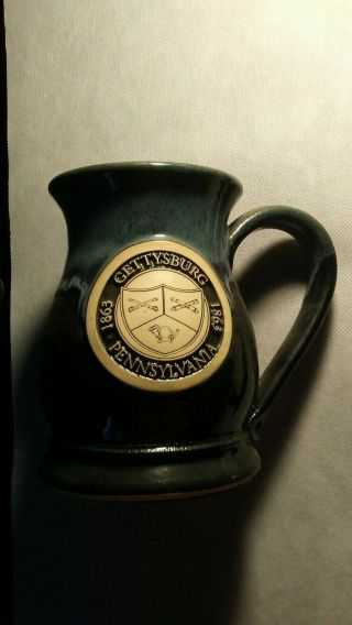 Deneen Pottery Hand - Crafted Gettysburg Pennsylvania Mug Cc934txx