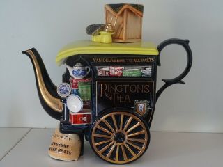 Paul Cardew Novelty Teapot Ringtons Tea Merchant Tea Set Dinner Service