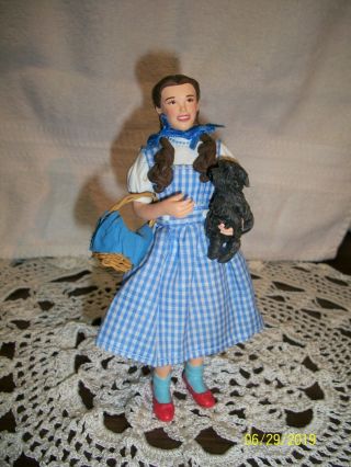 Kurt & Adler Fabriche Wizard Of Oz Dorothy Figure No Box 1998