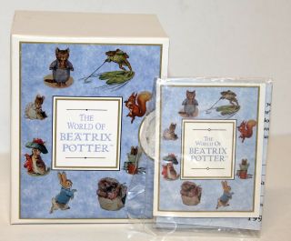 World of Beatrix Potter MR.  JEREMY FISHER FIGURINE 199486 FW & Co 1996 W/ BOX 7