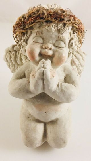 Vintage Dreamsicles Figurine Cherub Praying 1991