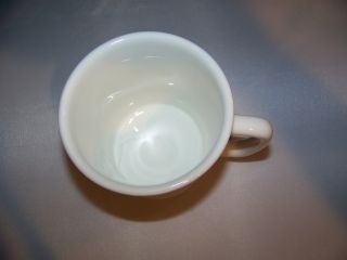 P1 Italian Pottery 12oz.  Coffee Mug Tea Cup White Embossed Lattice Made in Italy 5