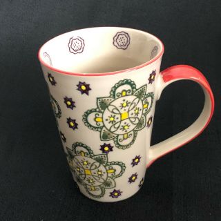 Yokohama Studio Hand Painted Coffee Cup Mug 16 Oz Microwave Dishwasher Safe