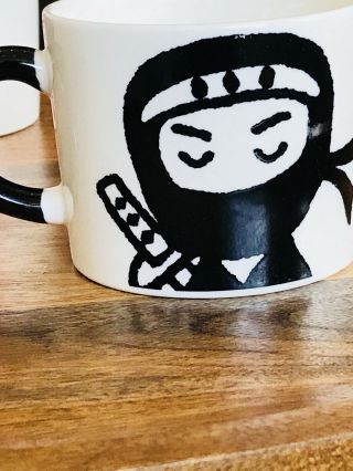 Aiwa Co. ,  Ltd - Ninja - No.  10 - 12 Oz Coffee/tea Mug Made In Japan Collectible