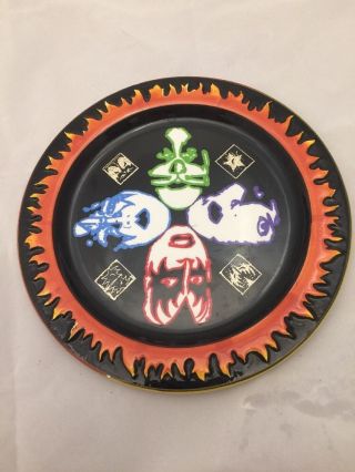 2001 Kiss Collectors Plate 8 " Must Have For Kiss Fans