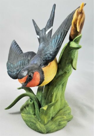 Lenox 1993 Barn Swallow Fine Porcelain Bird Figurine