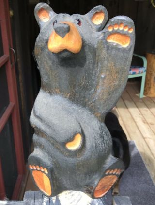 Jeff Fleming Big Sky Bears Pine Bear Carving