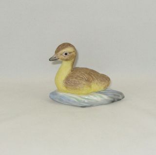 1978 Limited Edition 152 Boehm Porcelain Bird Sculpture " Canada Gosling " S4