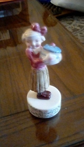 Mary Engelbreit Figurine Have Your Cake And Eat It Too 5.  5” Me Ink 1994