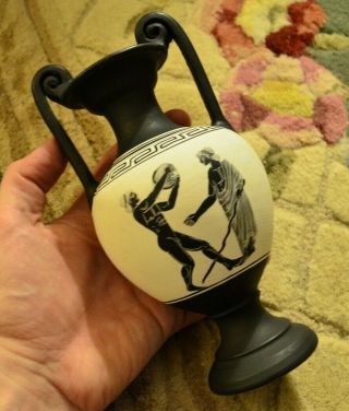 ⭐️Beautiful Handmade Ceramic Vase Pot Urn Pottery Greek.  Made in Greece ⭐️ 4