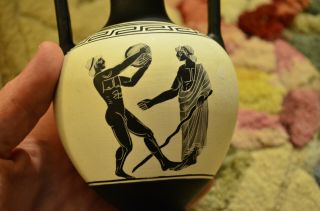 ⭐️Beautiful Handmade Ceramic Vase Pot Urn Pottery Greek.  Made in Greece ⭐️ 6