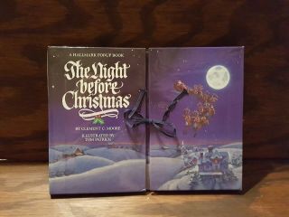 Vintage Hallmark The Night Before Christmas Pop Up Book 1988