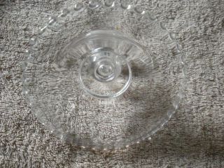 VINTAGE GLASS CANDLE HOLDER & 4 ST.  NICHOLAS SQUARE 10 