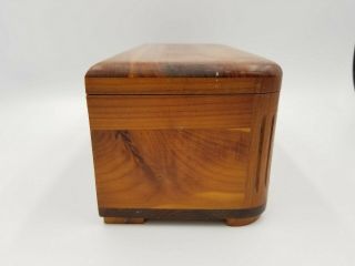Vintage 1937 Lane Cedar Chest - No Key - Trinket Box California Furniture Co) 4