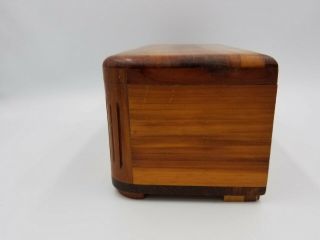 Vintage 1937 Lane Cedar Chest - No Key - Trinket Box California Furniture Co) 5