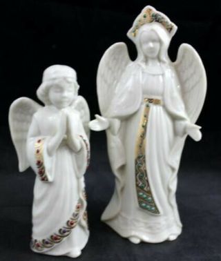 Lenox China Jewels Nativity Figurine Angels No Box