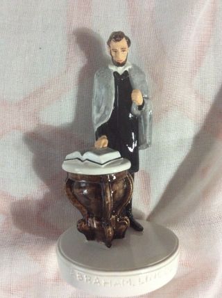 Sebastian Miniatures Figurines​ - Signed Abraham Lincoln Mib