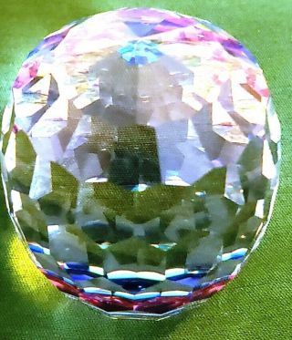 Swarovski Solid Crystal Prism 3 " Ball Clear Paperweight
