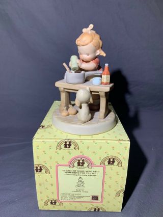 Enesco Memories Of Yesterday A Dash Of Something With Something 1990 W/ Box