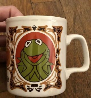 1978 The Muppet Show Kiln Craft Kermit Mug