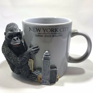 York City Empire State Building King Kong 3d Coffee Cup Mug 0163w