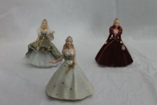 Hallmark Keepsake Barbie Celebration Ornaments - 2000 - 2009 - Set of 10 3