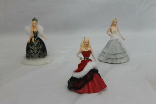 Hallmark Keepsake Barbie Celebration Ornaments - 2000 - 2009 - Set of 10 4