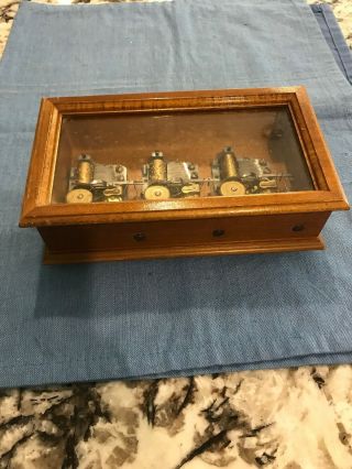 Vintage Reuge Music Box 3 Different Songs