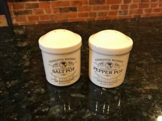 Charlotte Watson Country Salt & Pepper Pot Shakers