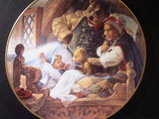 1991 Classic Fairy Tales Goldilocks And The Three Bears Ltd Ed Plate